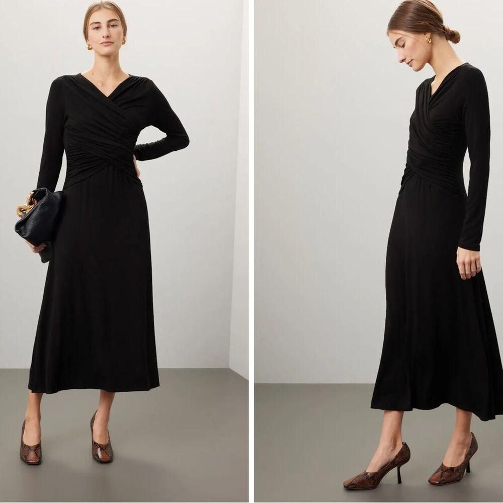 Fifteen Twenty Cross Front Midi Dress
